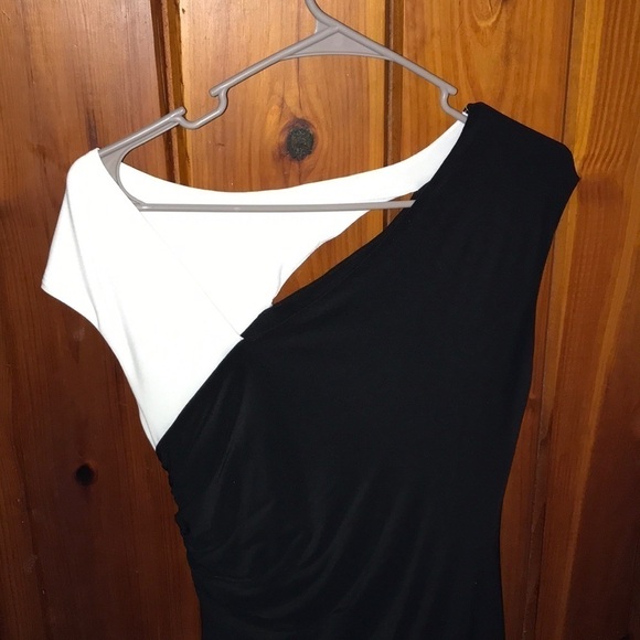 🔥 $SALE$ 🔥 Lauren Ralph Lauren Black/White Dress - Picture 4 of 5